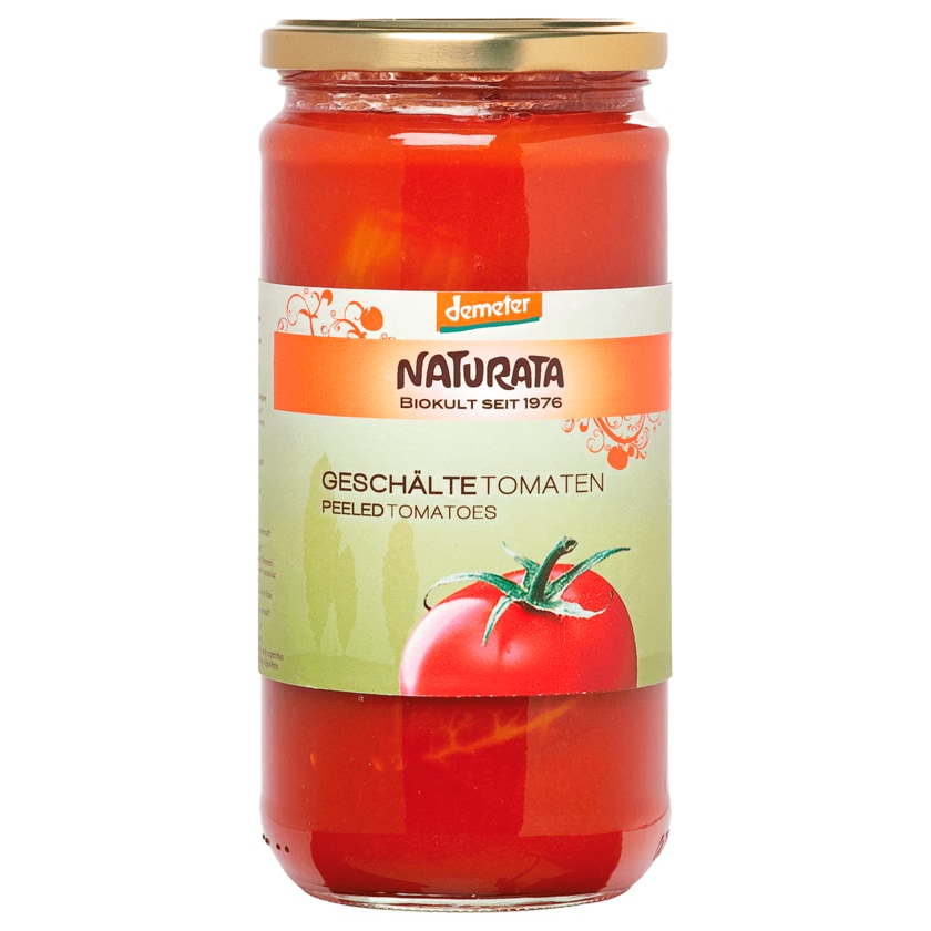 Naturata Bio Demeter Geschälte Tomaten 400g